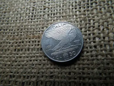 Olaszország 50 centesimi, 1939 XVIII