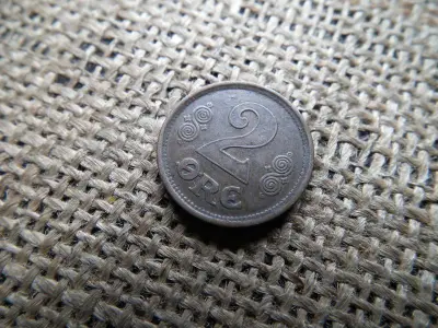 Dánia 2 öre, 1917