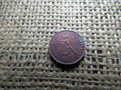 Belgium 1 centime, 1912