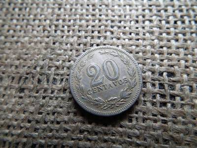 Argentína 20 centavos, 1920