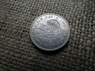Ezüst 2 shilling, 1942, VI. György