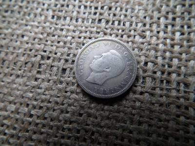 Ezüst 6 pence, 1939, Nagy-Britannia