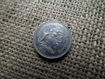 Bahamák 25 cent, 2005, cents