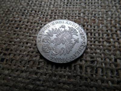 Ezüst 12 krajcár érme, 1795, extra állapot