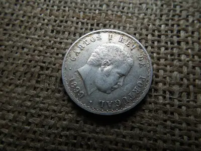 Portugália, 500 reis, 1899, ezüst érme