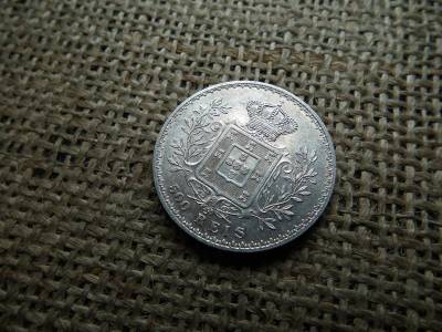 Portugália, 500 reis, 1891, ezüst