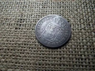 Portugália, 200 reis, 1763, 12 Vinténs - José I