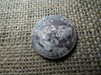 Franciaország, ezüst 1/2 ecu, 1732 G, Louis XV