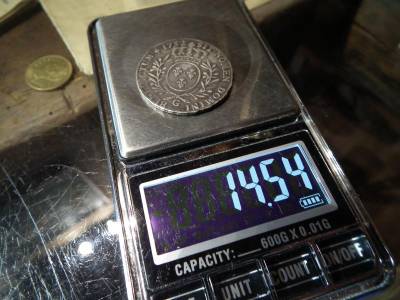 Franciaország, ezüst 1/2 ecu, 1732 G, Louis XV
