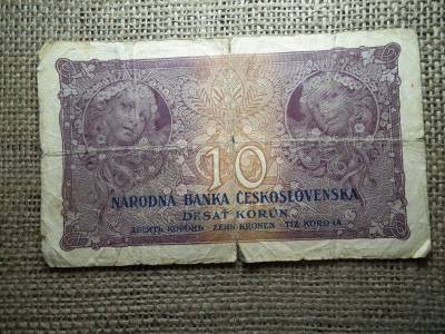 Csehszlovákia 10 korona, 1927, korun
