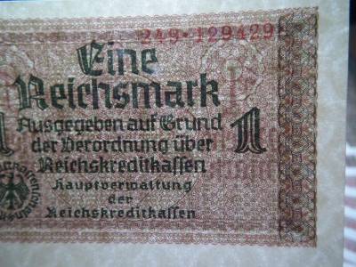 Birodalmi 1 márka, 1939-1944, Reichskreditkassenschein