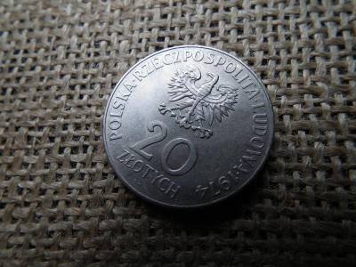 Lengyelország 20 zlotych, 1974, KGST-évforduló