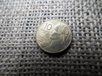 Jugoszlávia 10 dinar, 1963