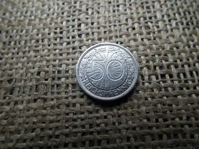 Birodalmi 50 pfennig, 1928 A, reichspfennig