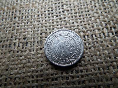 Birodalmi 50 pfennig, 1937 F, reichspfennig