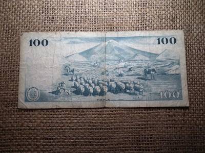 Izland 100 korona bankjegy, 1961, 1965-1980