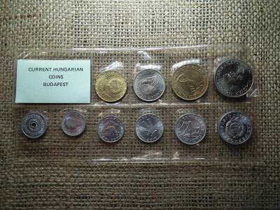 Forint és Fillér érmesorozat, 1989, fóliás