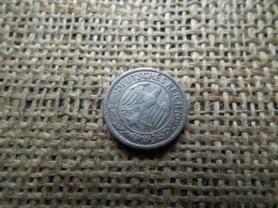 Birodalmi 50 pfennig, 1927 G, reichspfennig