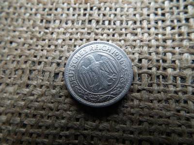 Birodalmi 50 pfennig, 1936 A, reichspfennig