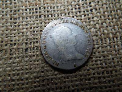 II. József 1/4 Tallér, 1788, Körmöcbánya, fülnyom
