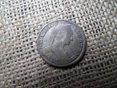 Mária Terézia XV Kreuzer, 1744 KB, 15 krajcár