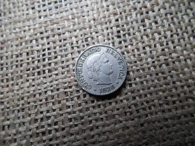 Svájc 10 rappen érme, 1926