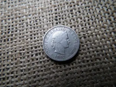 Svájc 20 rappen, 1893