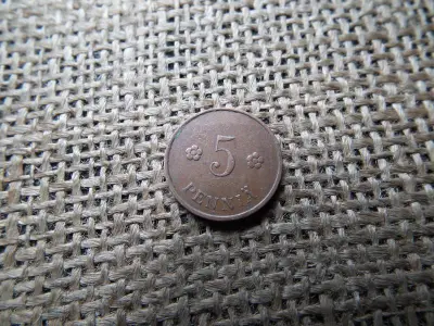 Finn 5 pennia, 1938