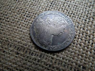 Lengyel Litván 2/3 tallér, 1763, ezüst, ritka