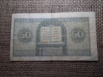 Argentína 50 centavos bankjegy, 1947