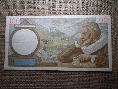 Franciaország 100 frank, 1940, bankjegy