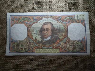 Franciaország 100 frank bankjegy, 1978