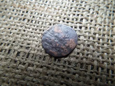 1 Heller, 1750, Szász-Coburg-Saalfeld Hercegség