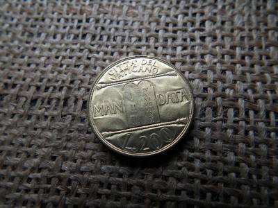 Vatikán 200 lire, 1993, líra