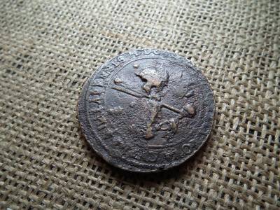 Svéd 1 öre érme, 1644, Avesta, Christina