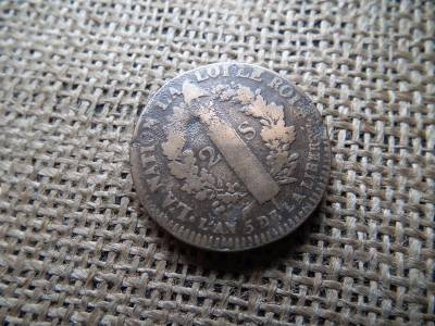 Franciaország 2 Sols, 1793, Louis XVI