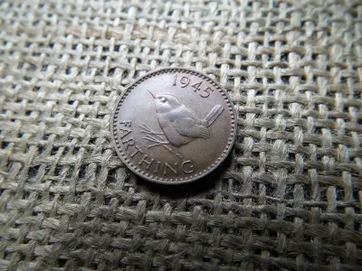 1 Farthing, 1945, Egyesült Királyság
