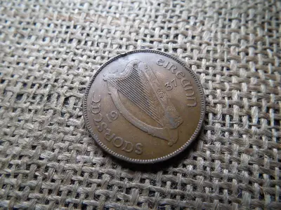 Írország 1 pingin, 1937