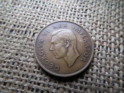Dél-afrikai 1 penny, 1942