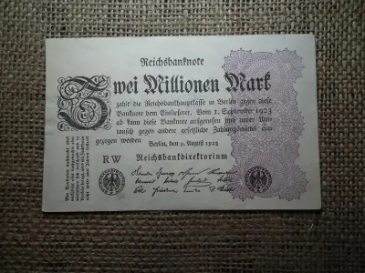 Birodalmi 50 millió márka, 1923, Reichsbanknote