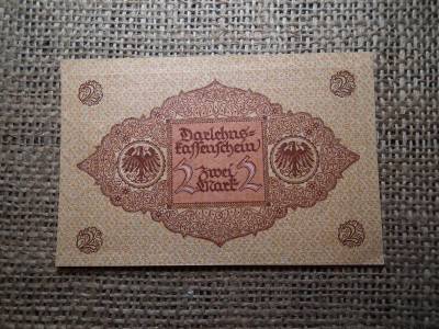 Birodalmi 2 márka bankjegy, 1920, Darlehnskassenschein