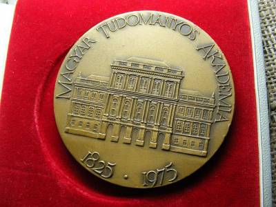 Csíkszentmihályi Róbert emlékérem, 1975, bronz