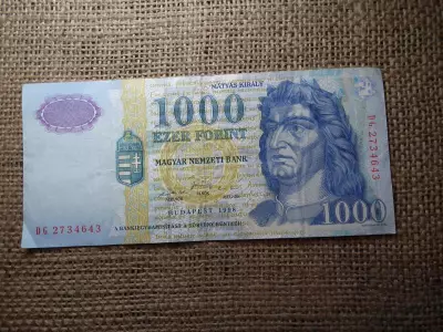 1000 forintos bankjegy, 1998, DG sorozat