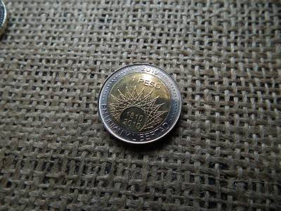 Argentína 1 peso, 2010, Mar del Plata