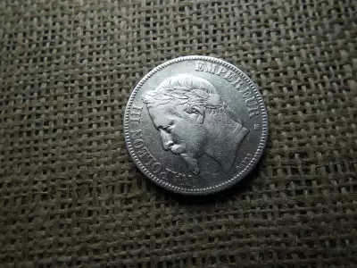 Franciaország, 5 frank 1868 BB, ezüst