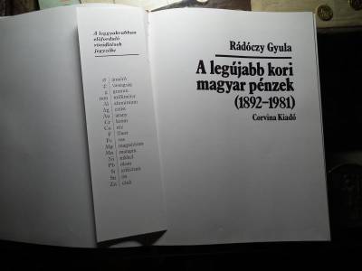 Magyar pénztörténeti katalógus, 1892-1981