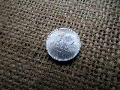 10 fillér 1950, MÁV, alu, ritka