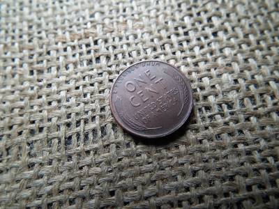USA 1 cent 1943 Lincoln - Wheat Ears Reverse