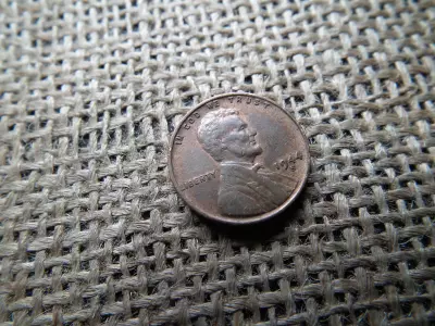 USA 1 cent 1944 S Lincoln - Wheat Ears Reverse
