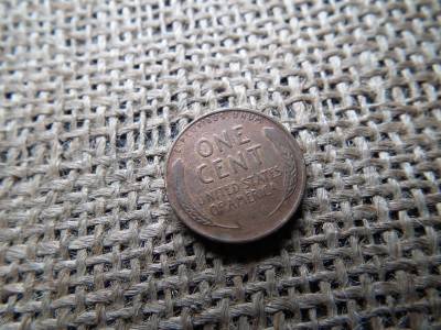 USA 1 cent 1944 S Lincoln - Wheat Ears Reverse
